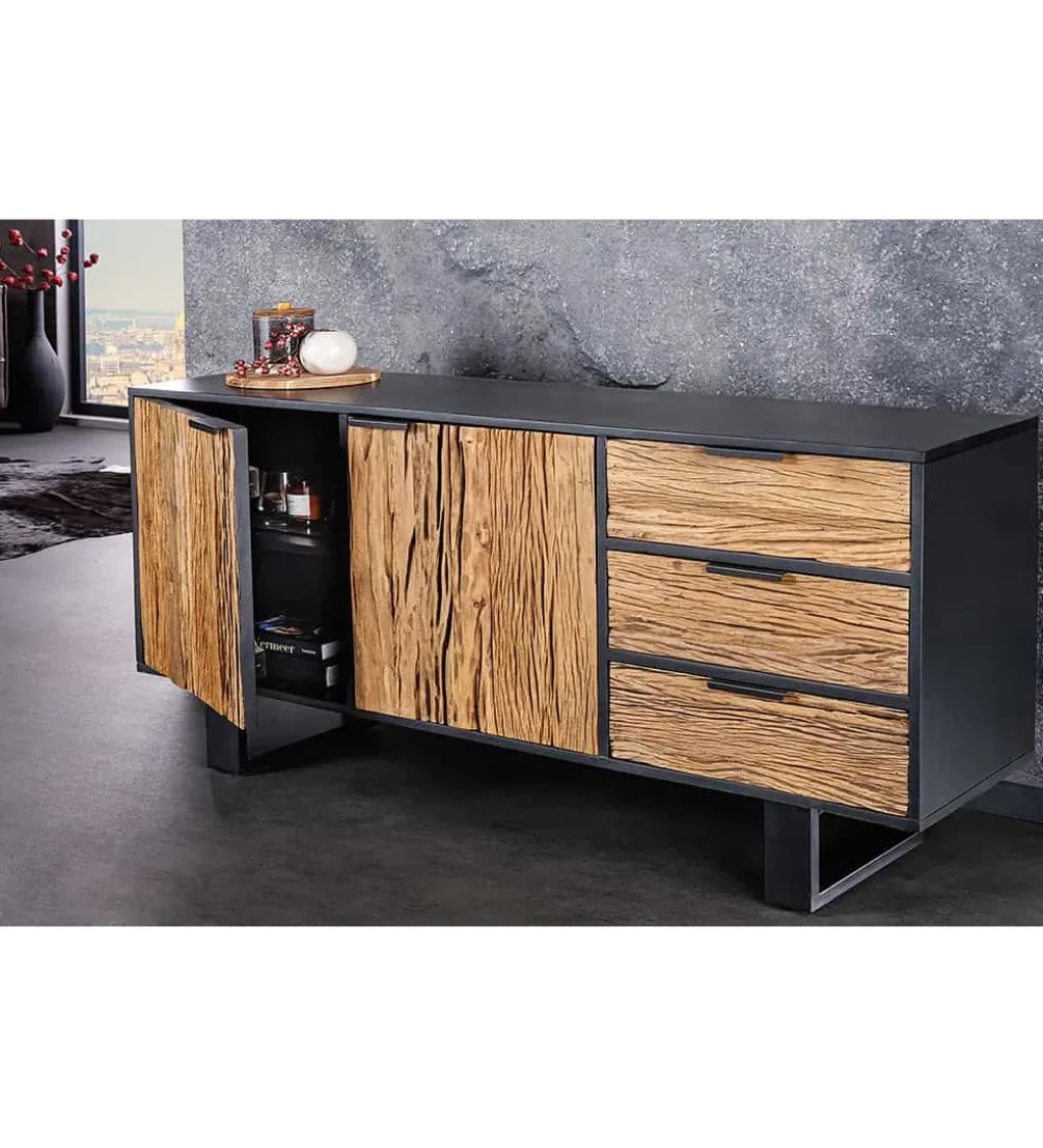 Komoda CRATER Barracuda 150 cm drewno mango