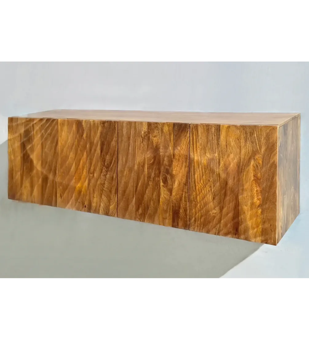 Komoda DAVIDE SCORPION 180 cm drewno mango brązowa