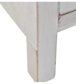 Komoda DECAPE 80 cm przecierana biel