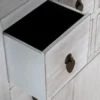 Komoda DECAPE 100 cm przecierana biel