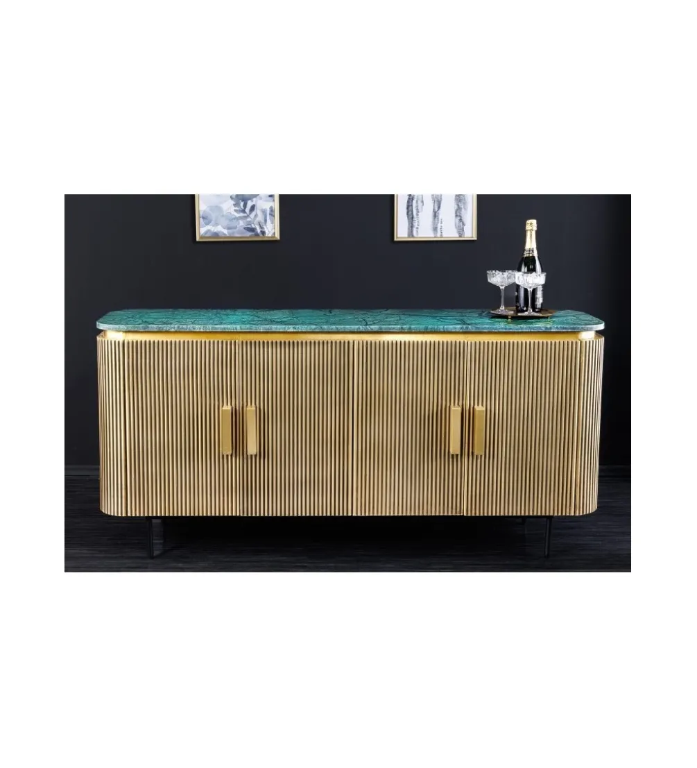Komoda DIAMENTE 160 cm złota