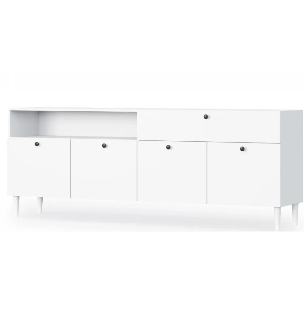Komoda DULLUM 200 cm biały