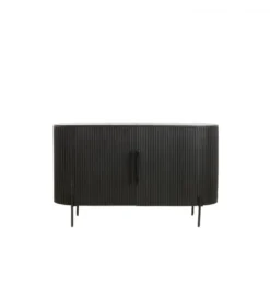 Komoda DUMOSI 140 cm czarna
