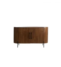 Komoda DUMOSI 140 cm naturalna brązowa