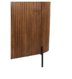 Komoda DUMOSI 140 cm naturalna brązowa