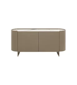 Komoda ELIANO 160 x 75 cm khaki
