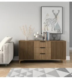 Komoda ENTSIAN 150 cm w optyce dąb artisan