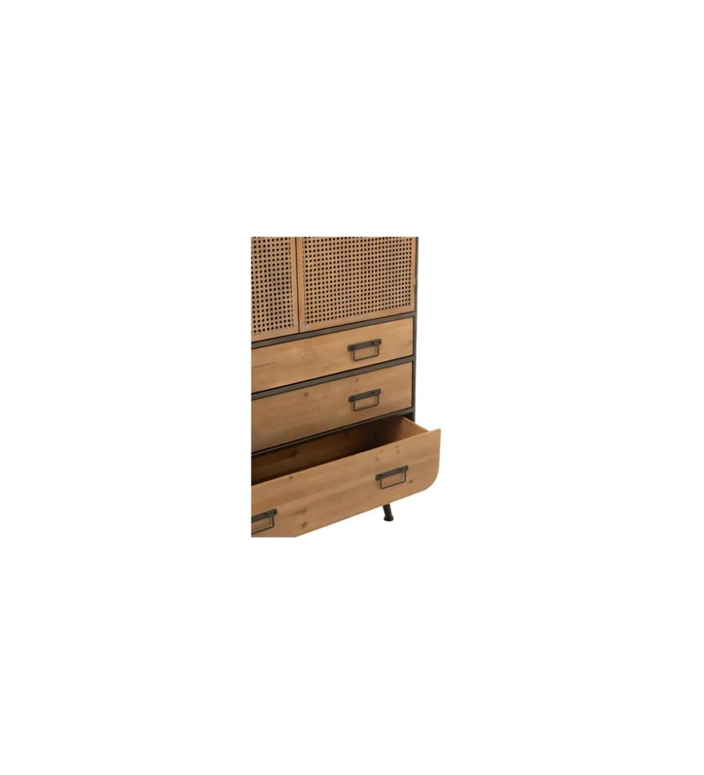 Komoda EPOKA 180 cm w kolorze naturalnym