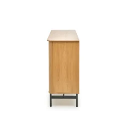Komoda ESPERO 184 cm dąb sękaty w kolorze bianco