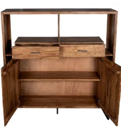 Komoda ESTARNA 150 cm drewno akacja
