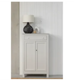 Komoda EVA 150 cm drewno sosna mist