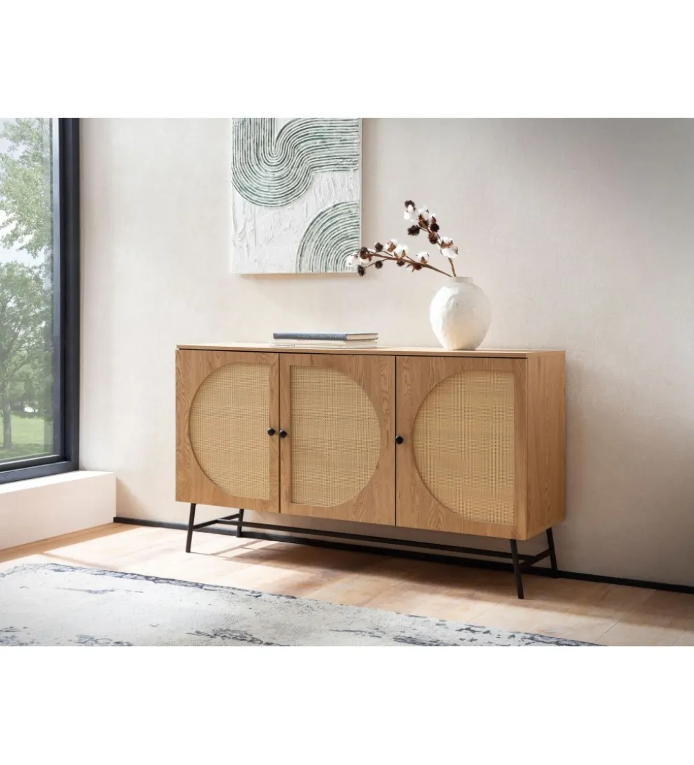 Komoda FONTA 140 cm w optyce dębu