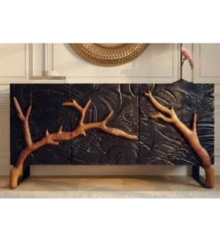 Komoda FOREST 160 cm 3D drewno mango