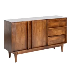 Komoda GARREL 150 cm drewno mango brązowa