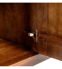 Komoda GARREL 150 cm drewno mango brązowa