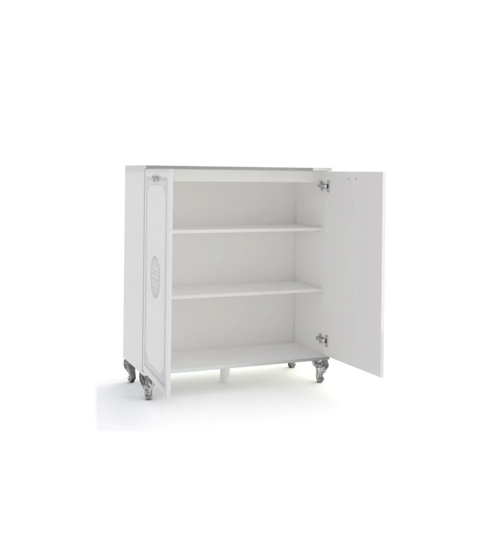 Komoda GENUA CONTEMPOR 100 cm biała