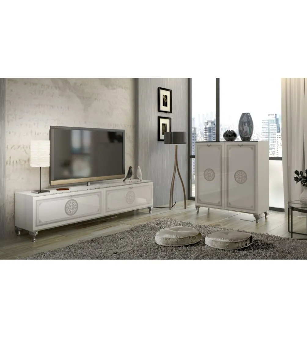 Komoda GENUA CONTEMPOR 100 cm biała