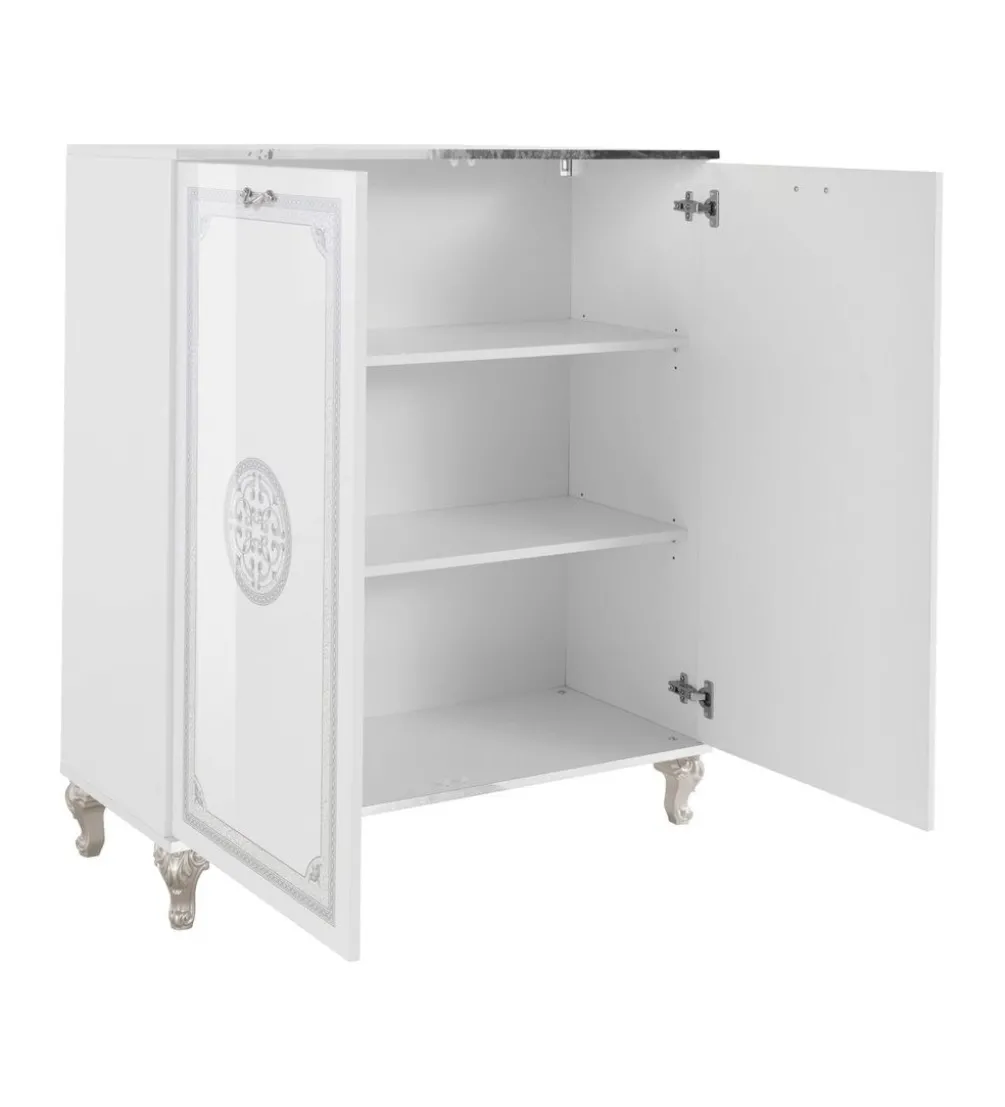 Komoda GENUA CONTEMPOR 100 cm biała