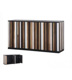 Komoda GERUTAD 150 cm akacja drewno