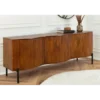 Komoda GRANDEUR 180 cm drewno mango brązowa