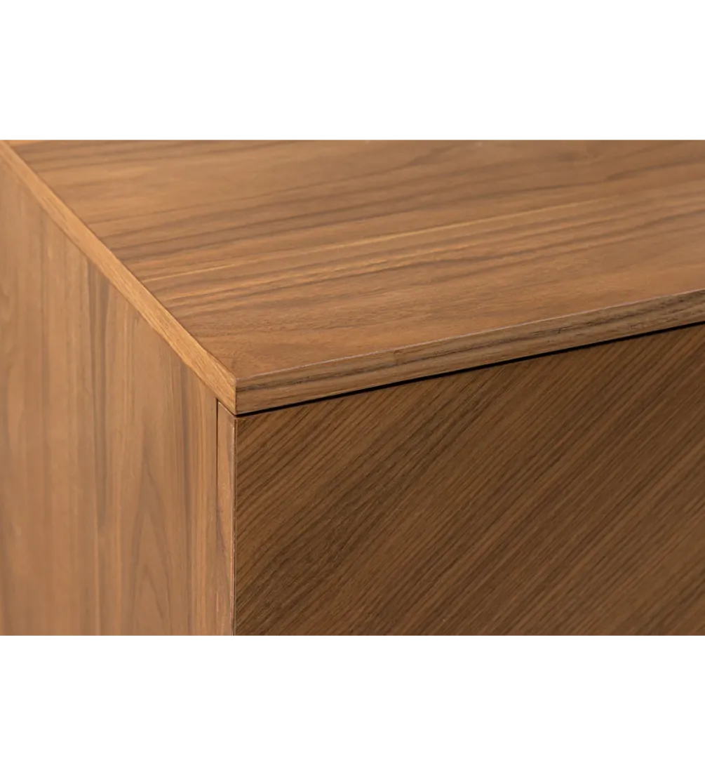 Komoda GRANDEZZA 180 cm kolor drewna orzecha