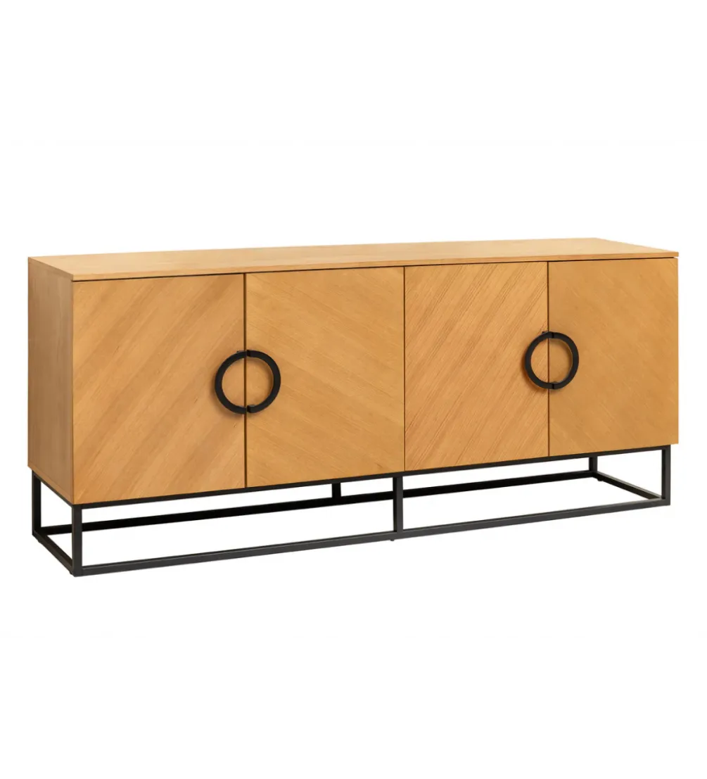 Komoda GRANDEZZA 180 cm kolor drewna dębu