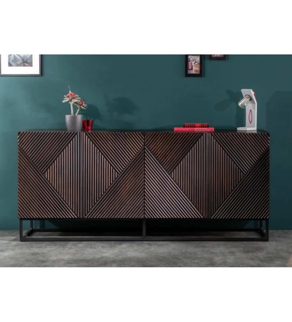 Komoda KAREN Creativo 177 cm drewno mango