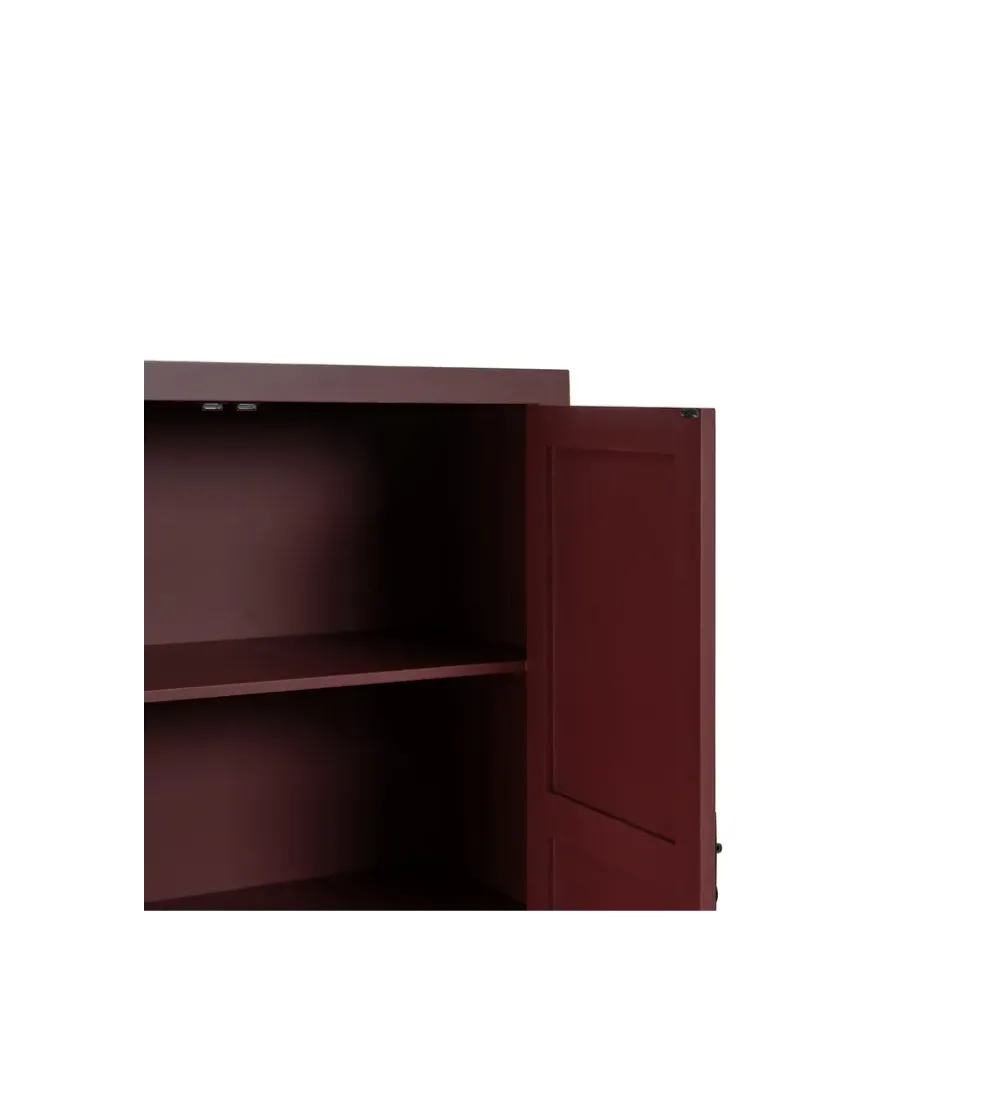 Komoda KOKOSIN 100 cm bordowy