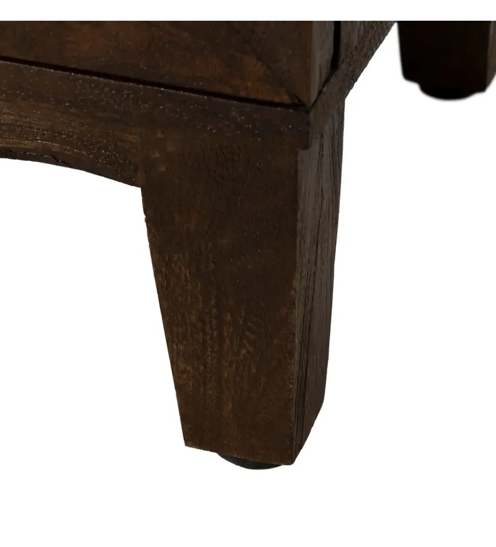 Komoda KOST 80 cm drewno mango brązowy