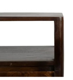 Komoda KURT 120 cm drewno mango ciemny brąz