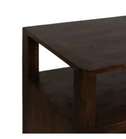 Komoda KURT 190 cm drewno mango ciemny brąz