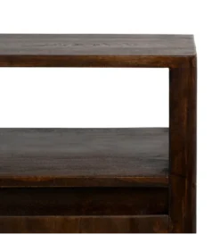 Komoda KURT 190 cm drewno mango ciemny brąz