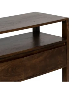 Komoda KURT 97 cm drewno mango ciemny brąz
