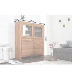 Komoda Lagos 120 cm drewno sheesham