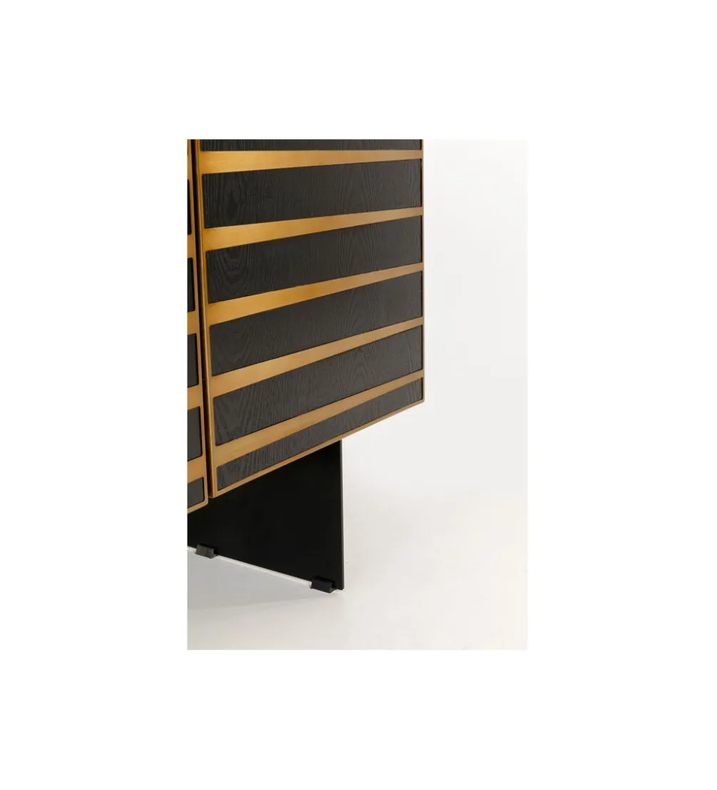 Komoda LAGO 160 x 83 cm geometryczny front