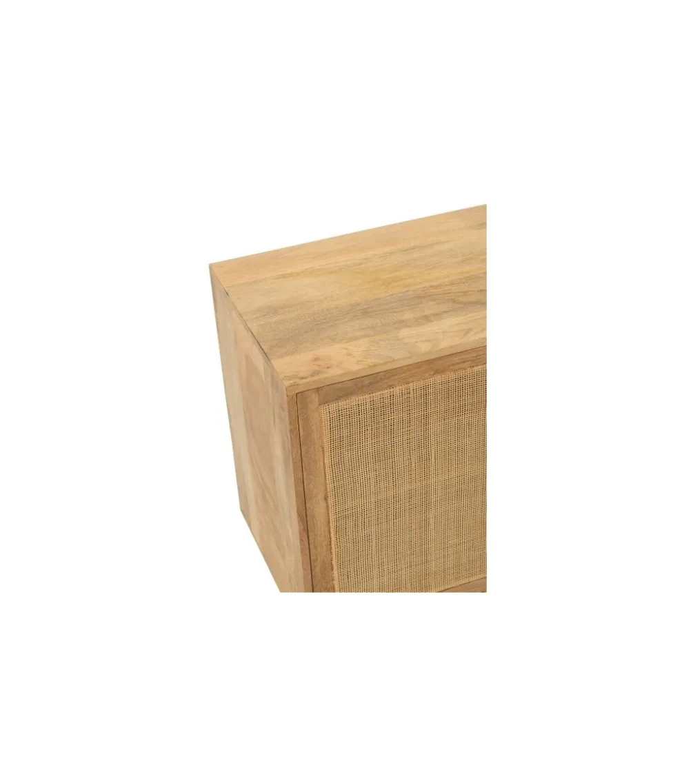 Komoda LAOS 170 cm z drewna mango naturalna