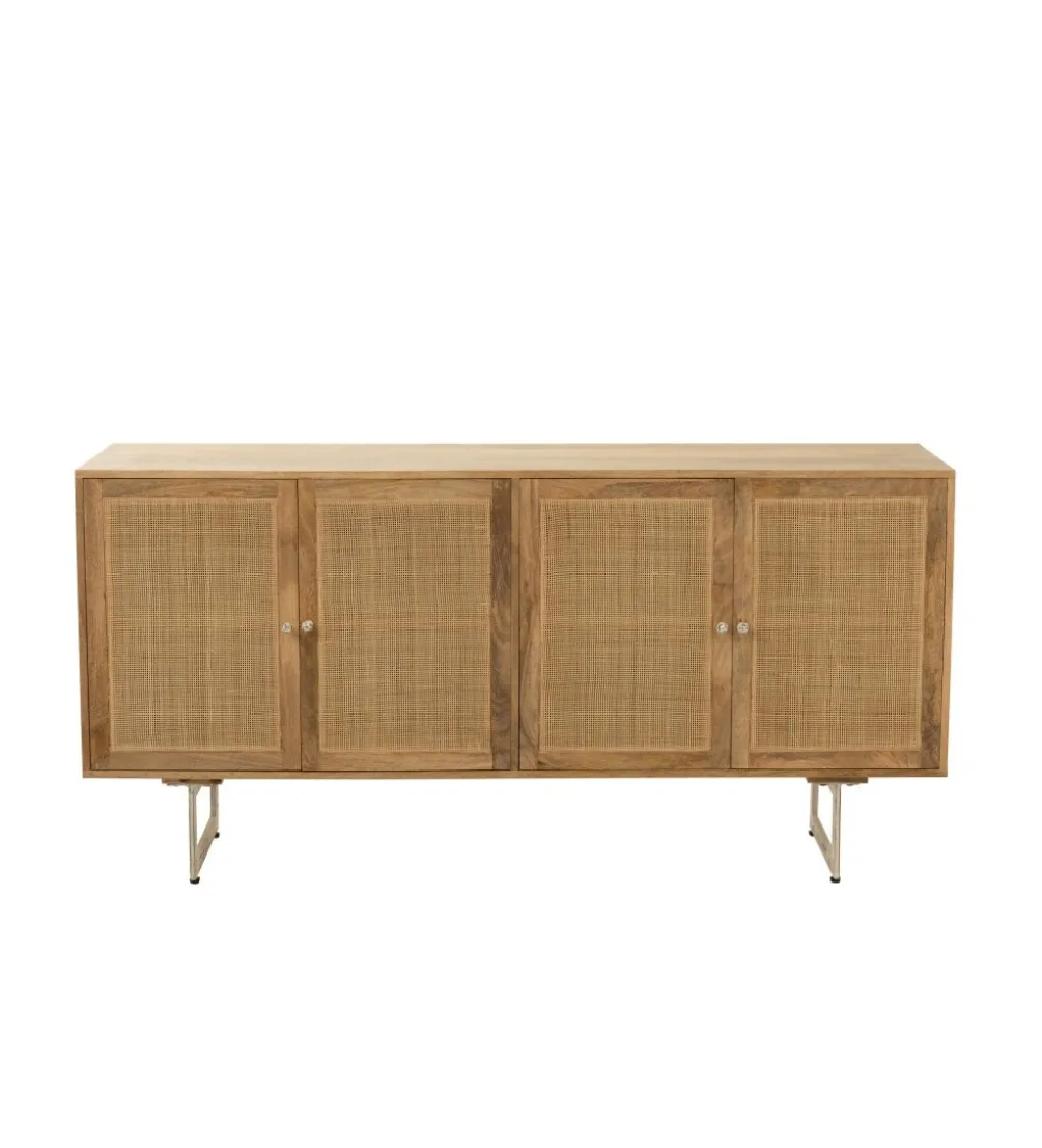 Komoda LAOS 170 cm z drewna mango naturalna