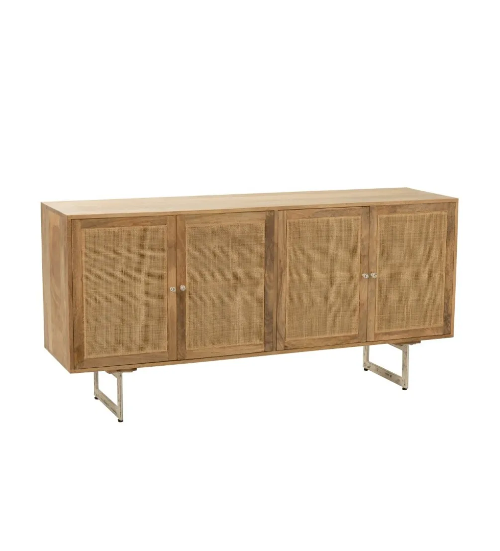 Komoda LAOS 170 cm z drewna mango naturalna