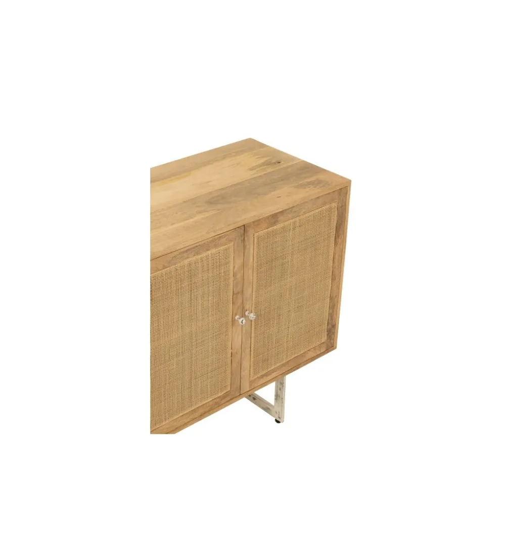 Komoda LAOS 170 cm z drewna mango naturalna