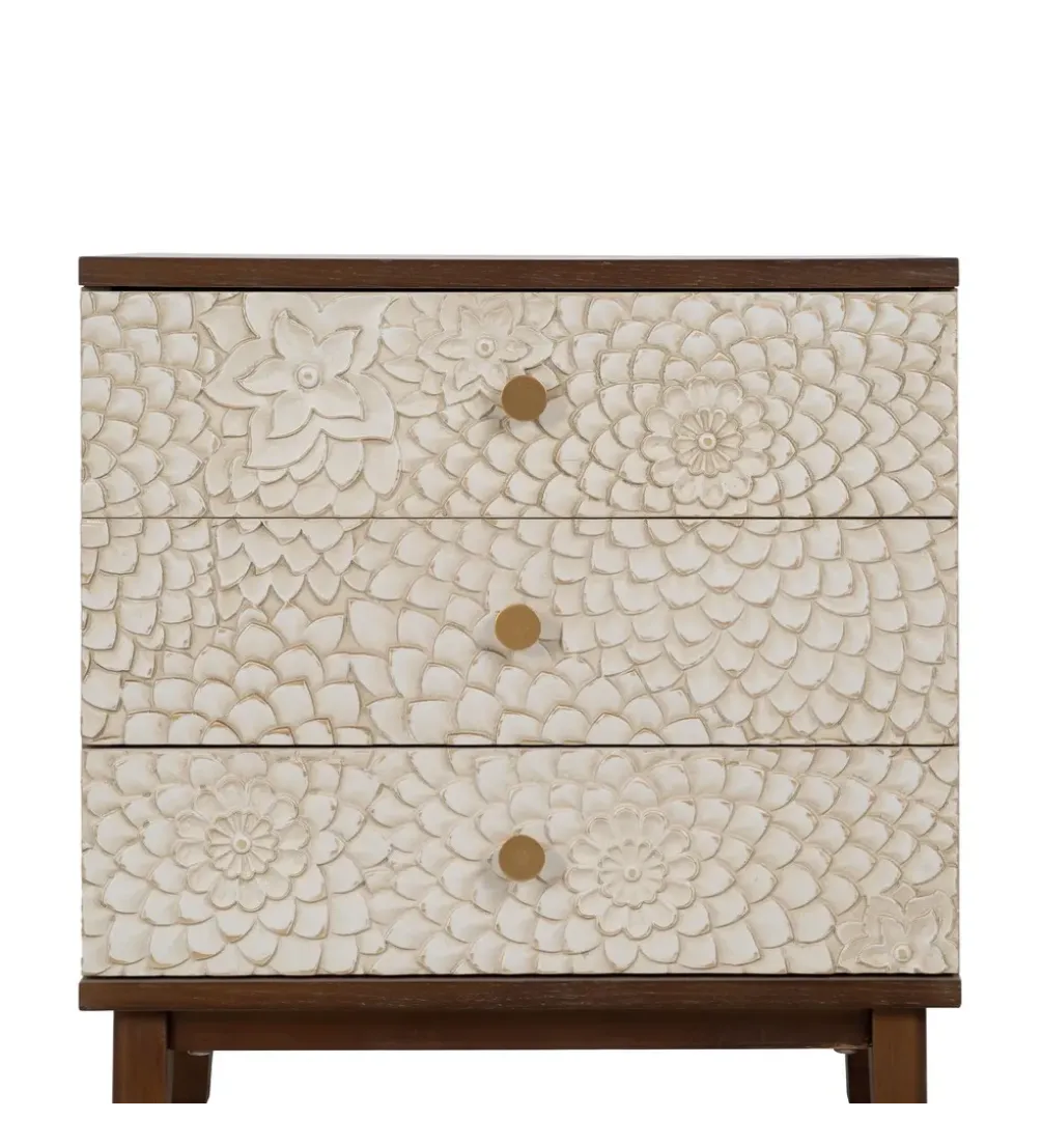 Komoda LAPUNA 71 cm drewno sosny