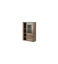 Komoda LARONA 100 Cm O Wybarwieniu Satin Nussbaum z kolorem Touchwood