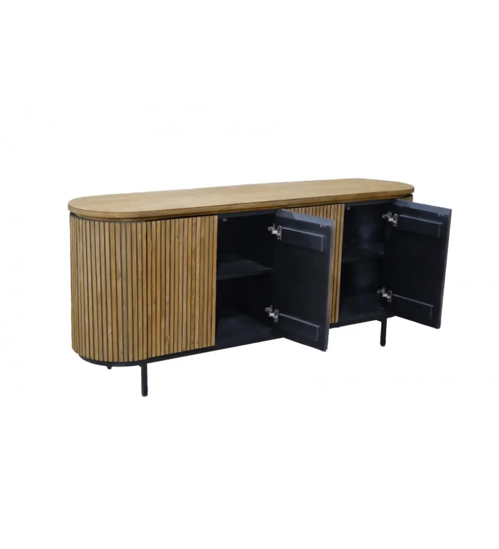 Komoda LUSAN 180 cm drewno teak