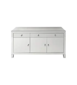 Komoda lustrzana Luxury 140 cm transparentna