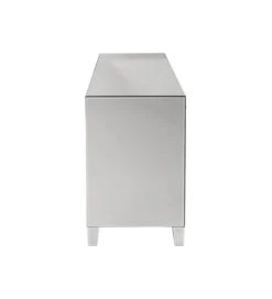 Komoda lustrzana Luxury 140 cm transparentna