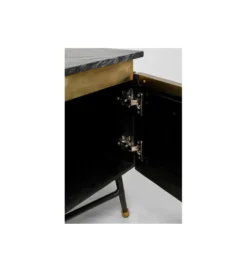 Komoda lustrzana Luxury 88 cm transparentna