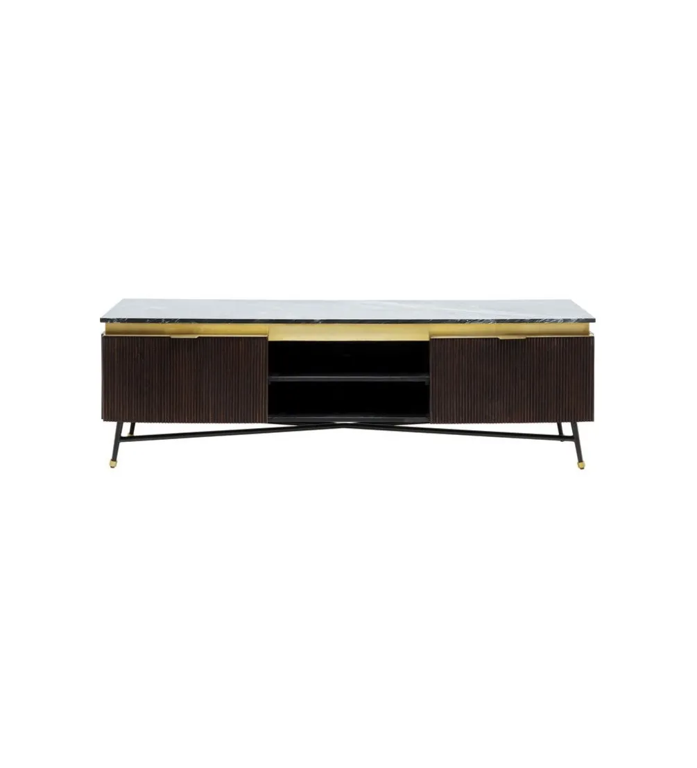 Komoda lustrzana Luxury 88 cm transparentna
