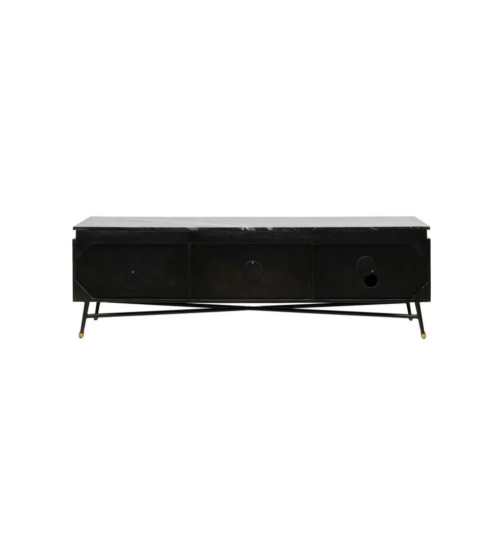 Komoda lustrzana Luxury 88 cm transparentna