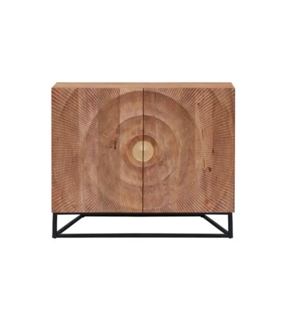 Komoda MADEIRA BRIGHT 100 x 90 cm drewno mango