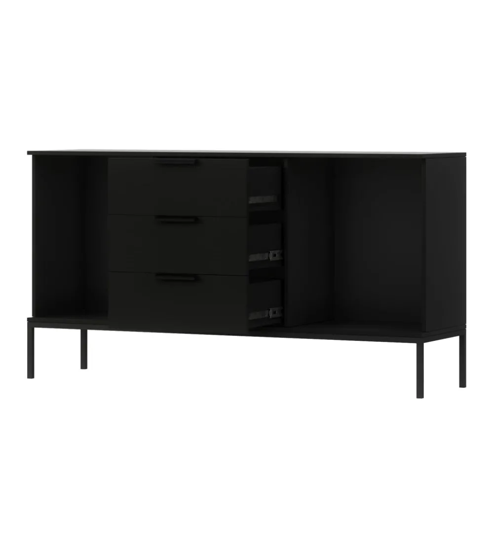 Komoda MEORATI 150 cm w optyce dąb artisan