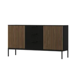 Komoda MEORATI 150 cm w optyce dąb artisan
